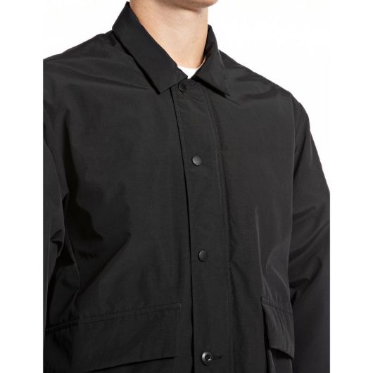 Снимка на REPLAY MEN'S SARTORIALE JACKET IN LAMINATED NYLON COTTON BLEND