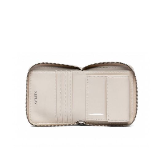 Снимка на REPLAY WOMEN'S SMALL ZIP AROUND WALLET WITH WRINKLE EFFECT