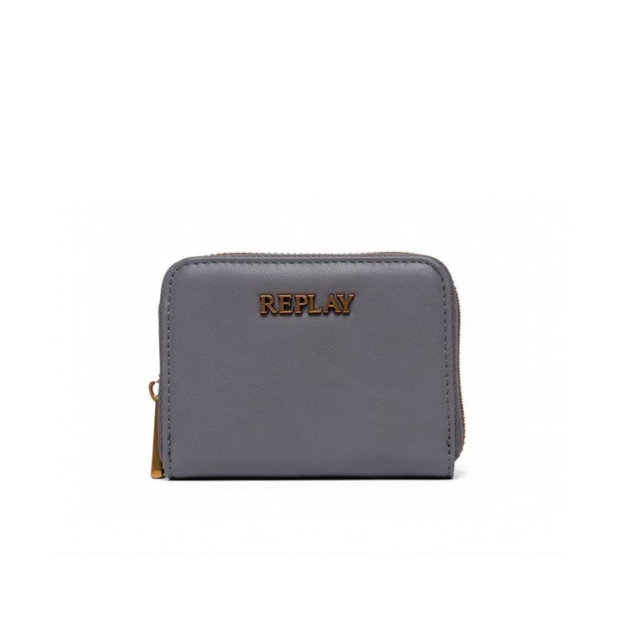 Снимка на REPLAY WOMEN'S SOLID-COLOURED WALLET WITH ZIPPER