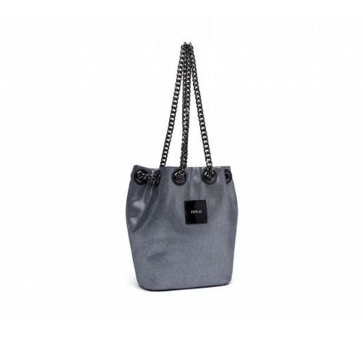 Снимка на REPLAY WOMEN'S BUCKET BAG IN LAMINATED DENIM