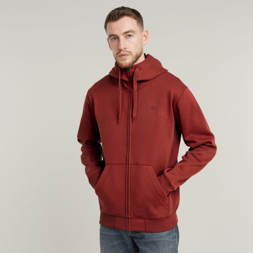 Снимка на G-STAR RAW MEN'S PREMIUM CORE ZIP THROUGH HOODIE