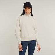 Снимка на G-STAR RAW WOMEN'S ASYMMETRIC BUTTON MOCK SWEAT