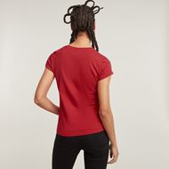 Снимка на G-STAR RAW WOMEN'S EYBEN SLIM V-NECK T-SHIRT 2.1