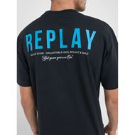 Снимка на REPLAY MEN'S RELAXED-FIT T-SHIRT WITH LETTERING