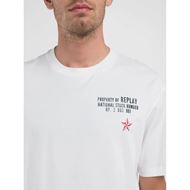 Снимка на REPLAY MEN'S BASIC JERSEY T-SHIRT WITH PRINT