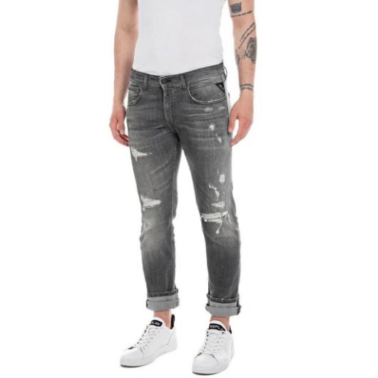 Снимка на REPLAY MEN'S GROVER STRAIGHT-FIT JEANS