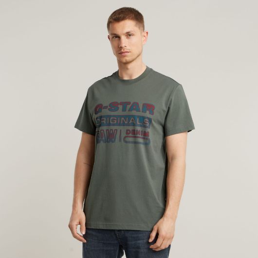 Снимка на G-STAR RAW MEN'S GRADIENT ORIGINALS T-SHIRT