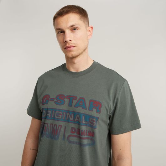 Снимка на G-STAR RAW MEN'S GRADIENT ORIGINALS T-SHIRT