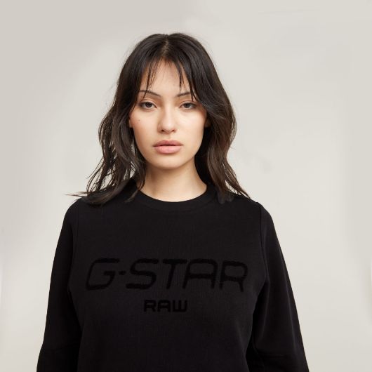 Снимка на G-STAR RAW WOMEN'S FLOCK PRINT SWEAT DRESS