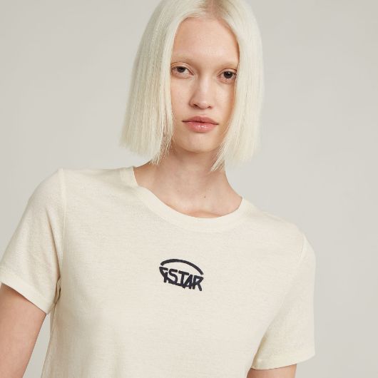 Снимка на G-STAR RAW WOMEN'S SMALL CENTER LOGO T-SHIRT