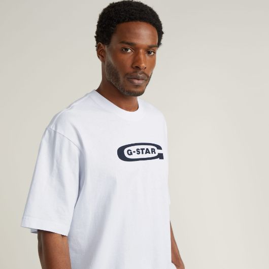 Снимка на G-STAR RAW MEN'S OLD SKOOL LOGO BOXY T-SHIRT