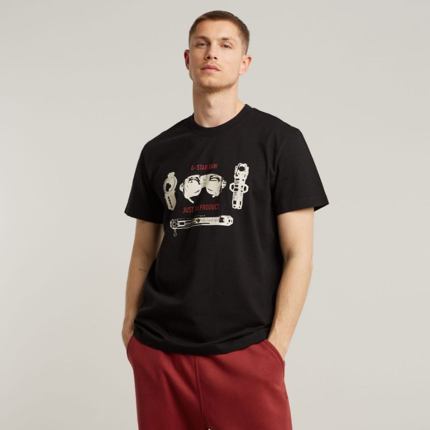 Снимка на G-STAR RAW MEN'S OBJECTS T-SHIRT