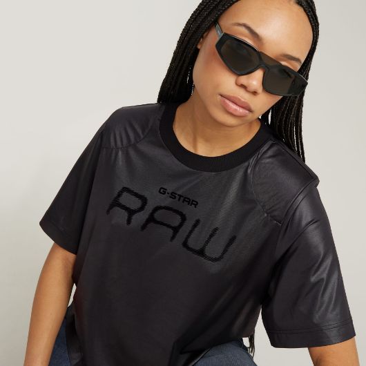 Снимка на G-STAR RAW WOMEN'S SHOULDER PDD DRESSY BOXY T-SHIRT