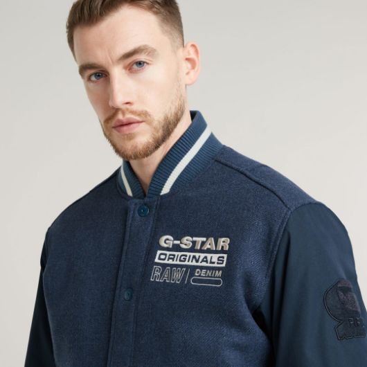 Снимка на G-STAR RAW MEN'S VARSITY WOOL BOMBER