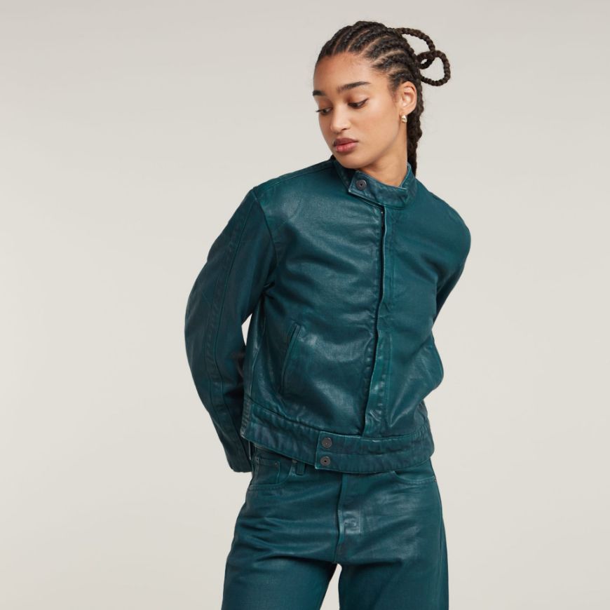 Снимка на G-STAR RAW WOMEN'S SHORT MOTO JACKET