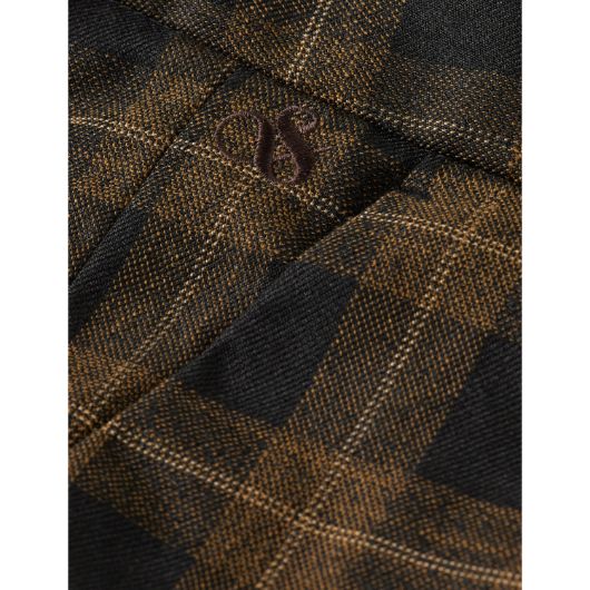 Снимка на SCOTCH&SODA MEN'S IRVING - YARN-DYED TAILORED  CHECK CHINO IN MEDIUM BROWN