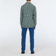 Снимка на SCOTCH&SODA MEN'S REGULAR FIT DOUBLE FACE CHECK SHIRT IN DARK GREEN