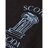 Снимка на SCOTCH&SODA MEN'S LEFT CHEST ARTWORK T-SHIRT IN BLACK