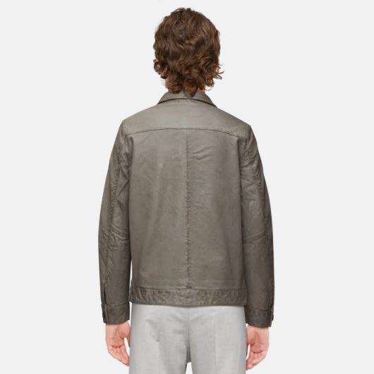 Снимка на DRYKORN MEN'S RIKKA BLOUSON JACKET IN GARMENT-WASHED LEATHER