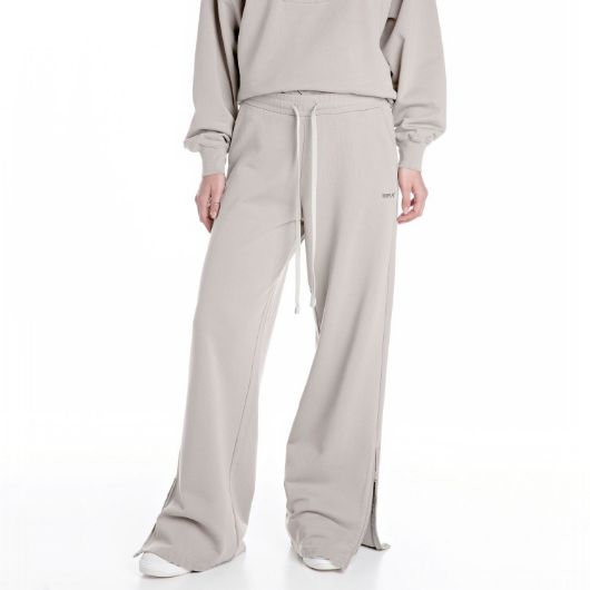 Снимка на REPLAY WOMEN'S WIDE-LEG JOGGERS IN COTTON FLEECE