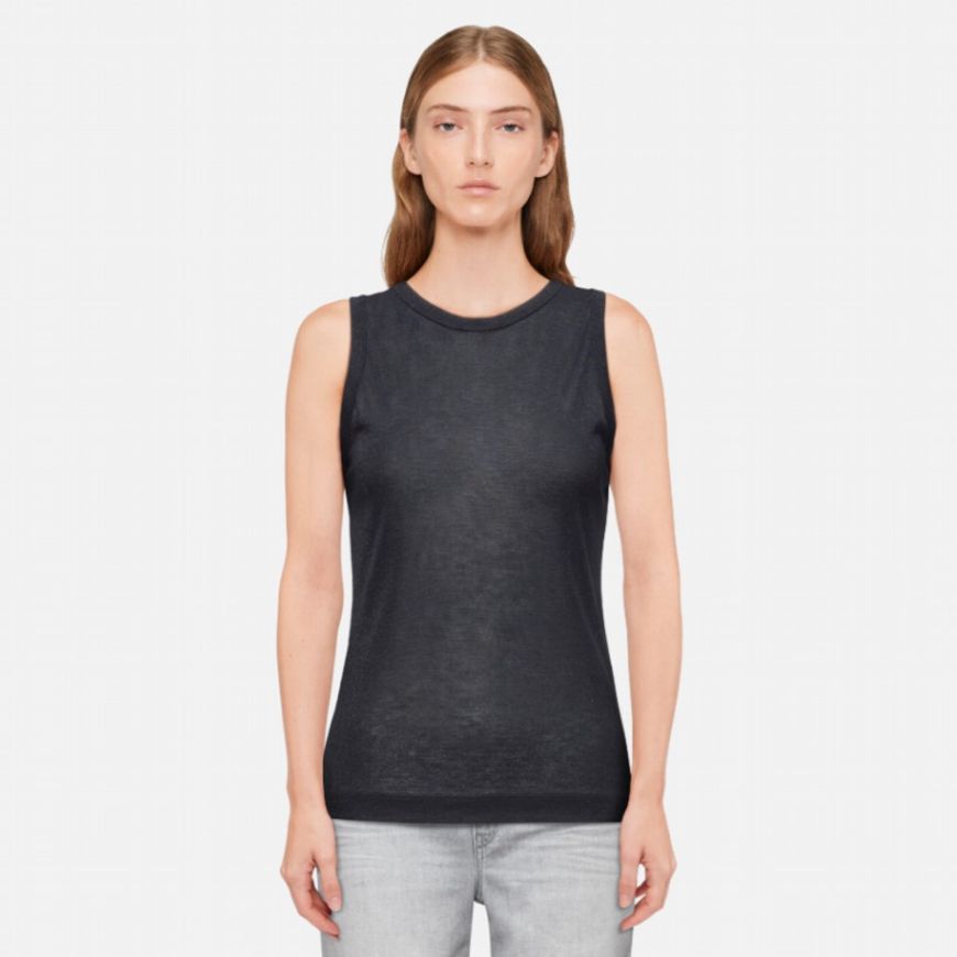 Снимка на DRYKORN WOMEN'S OLINA ROUND-NECK TANK TOP IN LUREX JERSEY