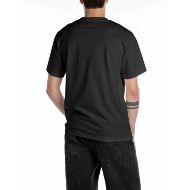 Снимка на REPLAY MEN'S JERSEY CREW-NECK T-SHIRT WITH PRINTS