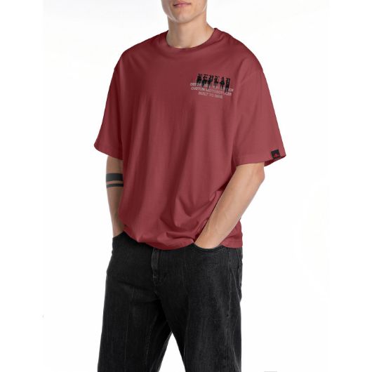 Снимка на REPLAY MEN'S JERSEY T-SHIRT WITH PRINTS