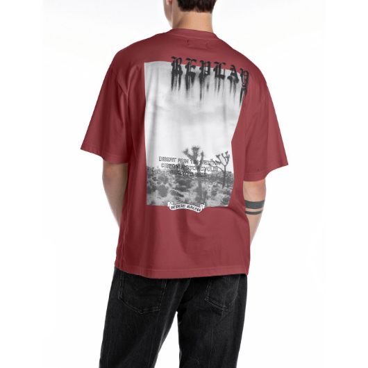 Снимка на REPLAY MEN'S JERSEY T-SHIRT WITH PRINTS