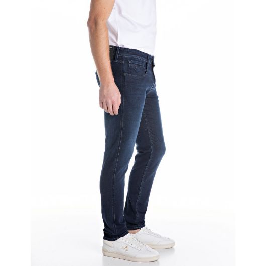 Снимка на REPLAY MEN'S ANBASS SLIM-FIT JEANS IN 10 OZ POWER STRETCH DENIM