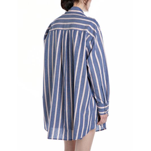 Снимка на REPLAY WOMEN'S LONG STRIPED SHIRT