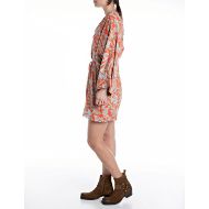 Снимка на REPLAY WOMEN'S MINI KIMONO DRESS IN VISCOSE