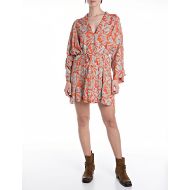 Снимка на REPLAY WOMEN'S MINI KIMONO DRESS IN VISCOSE