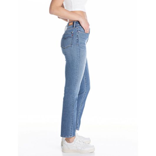 Снимка на REPLAY WOMEN'S ZOLIE STRAIGHT-FIT JEANS IN 11 OZ POWER STRETCH MODAL DENIM