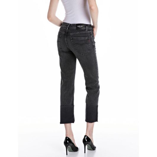 Снимка на REPLAY WOMEN'S AKEME STRAIGHT-FIT JEANS IN 11 OZ COMFORT DENIM