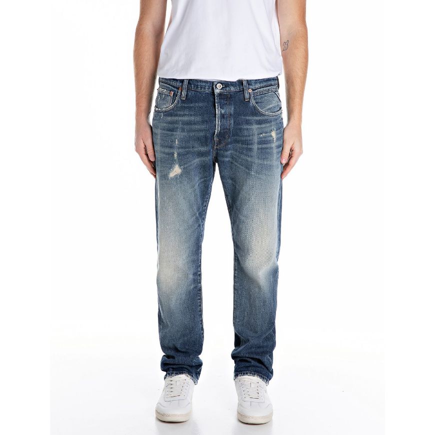 Снимка на REPLAY MEN'S SARTORIALE RELAXED-FIT JEANS