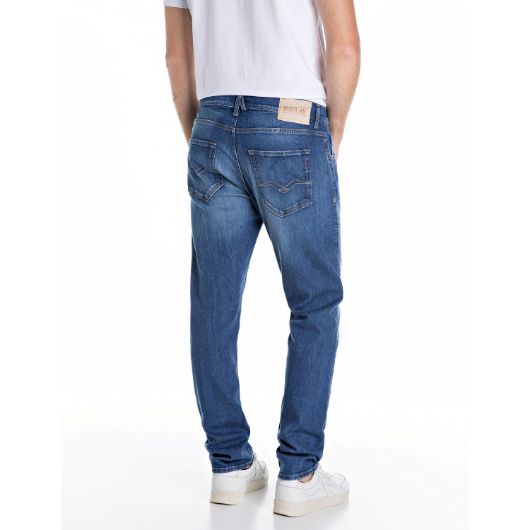 Снимка на REPLAY MEN'S MICKYM SLIM-FIT JEANS IN 10.5 OZ SUPER STRETCH DENIM