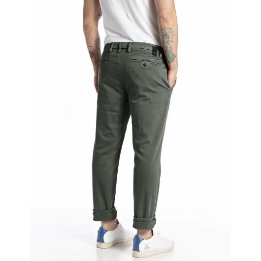 Снимка на REPLAY MEN'S ZEUMAR SLIM-FIT CHINOS IN HYPERFLEX STRETCH DENIM