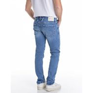 Снимка на REPLAY MEN'S ANBASS SLIM-FIT 573 ECO JEANS IN SUPER STRETCH DENIM