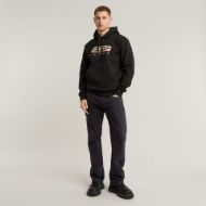 Снимка на G-STAR RAW MEN'S OLD SKOOL LOGO HOODED SWEATER