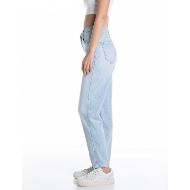 Снимка на REPLAY WOMEN'S KEIDA BALLOON-FIT JEANS IN 11 OZ COMFORT BLUE DENIM