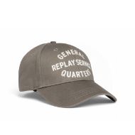 Снимка на REPLAY MEN'S TWILL BASEBALL CAP WITH PRINT