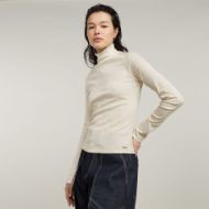 Снимка на G-STAR RAW WOMEN'S COATED SLIM RIB MOCK TOP