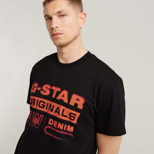 Снимка на G-STAR RAW MEN'S GRADIENT ORIGINALS T-SHIRT