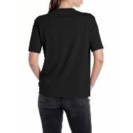 Снимка на REPLAY WOMEN'S REGULAR-FIT JERSEY T-SHIRT WITH POSITIVE PRINT