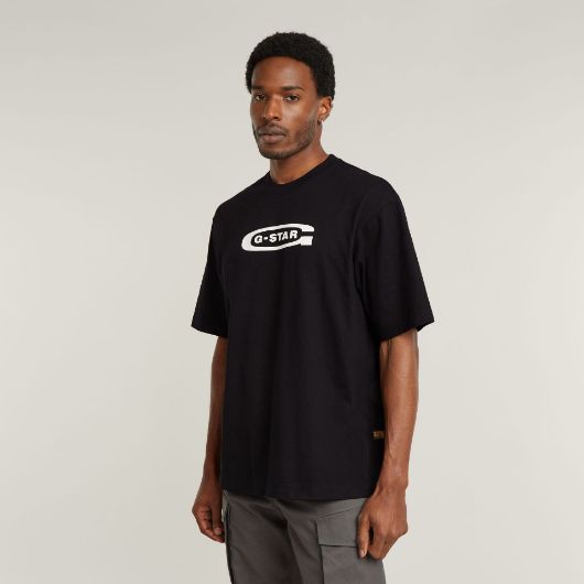 Снимка на G-STAR RAW MEN'S OLD SKOOL LOGO BOXY T-SHIRT