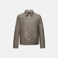 Снимка на DRYKORN MEN'S RIKKA BLOUSON JACKET IN GARMENT-WASHED LEATHER