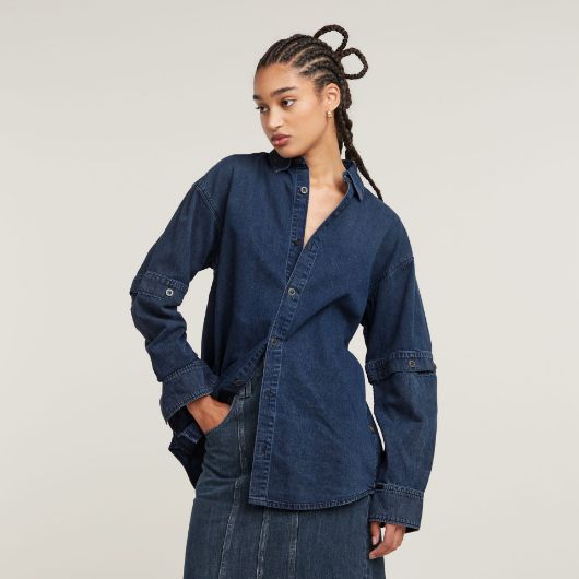 Снимка на G-STAR RAW WOMEN'S MODULAR SHIRT