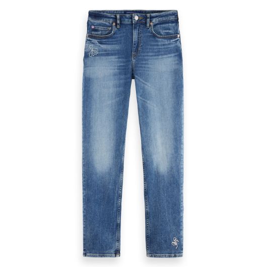 Снимка на SCOTCH&SODA WOMEN'S HIGH FIVE SLIM FIT JEANS —  WORK IT OUT IN WORK IT OUT