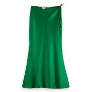 Снимка на SCOTCH&SODA WOMEN'S MIDI BIAS SKIRT IN BRIGHT GREEN