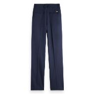 Снимка на SCOTCH&SODA WOMEN'S ROBYN RELAXED TAPERED LEG GABARDINE TWILL PANT IN NAVY